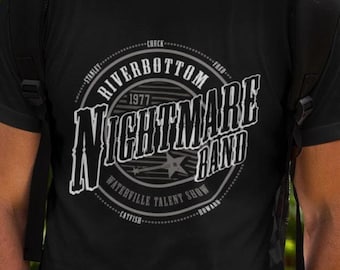 Riverbottom Nightmare Band Tshirt Retro Pop Culture Christmas