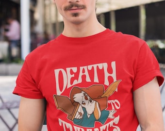 Retro Death to Tyrants Skippy Rabbit T-Shirt
