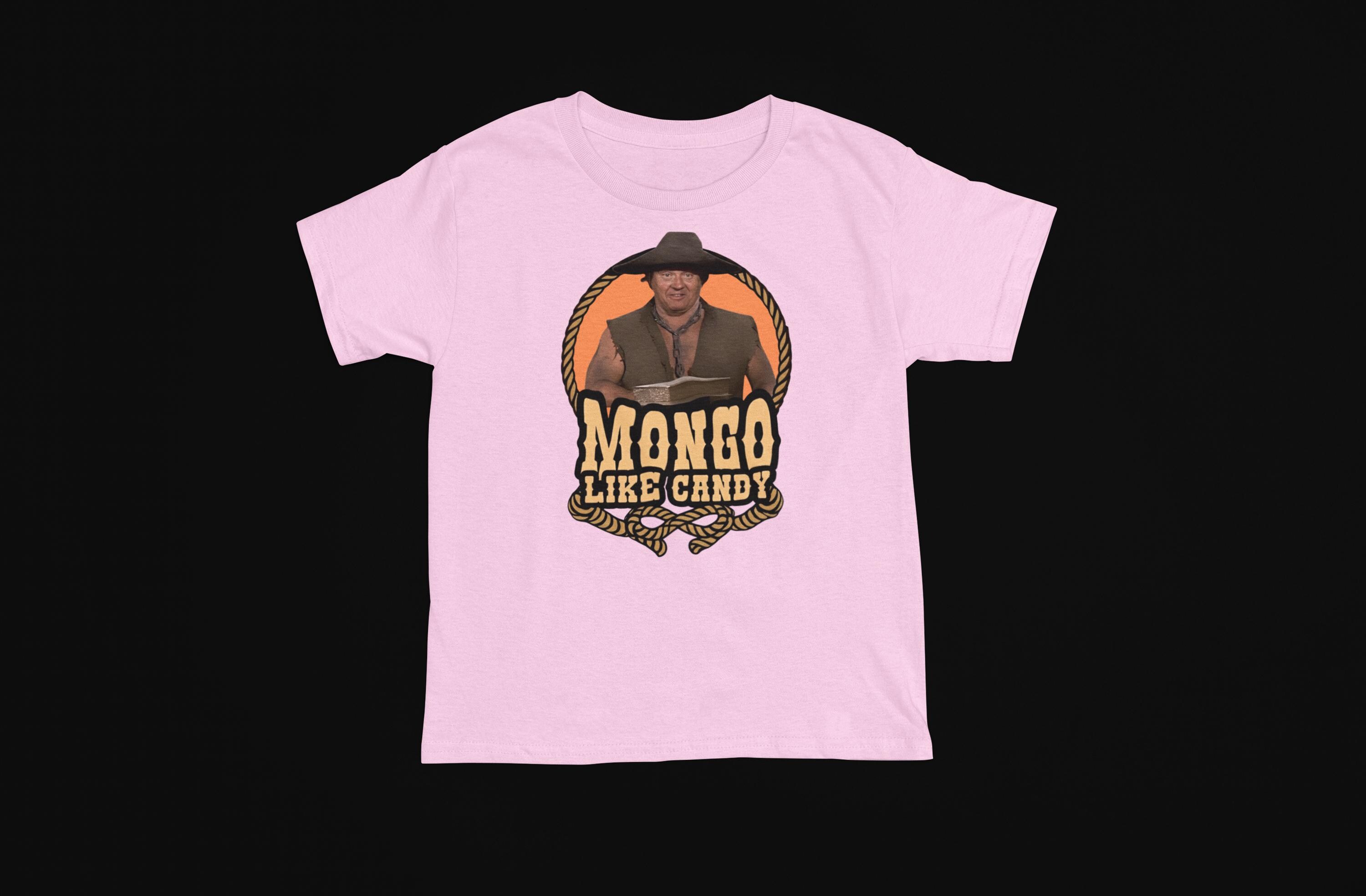 Blazing Saddles T Shirt, Mongo, Candy, Retro, Mel Brooks, Funny
