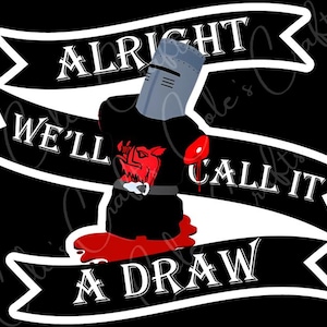 Monty Python Vinyl Sticker: Water-Resistant Die-Cut Decal