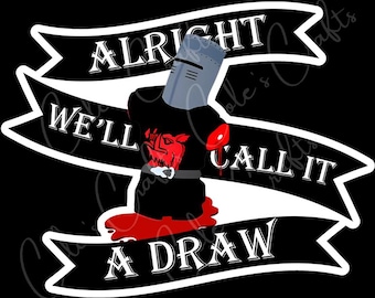 Monty Python Vinyl Sticker: Water-Resistant Die-Cut Decal