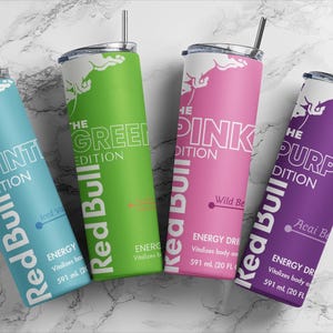 Red Bull Energy drink Special edition (12 Variations) 20oz tumbler