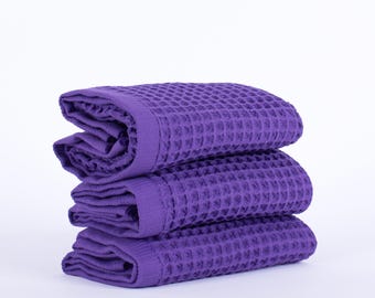 Soft Hand Towel: Turkish Cotton, Waffle Quick Dry Towel