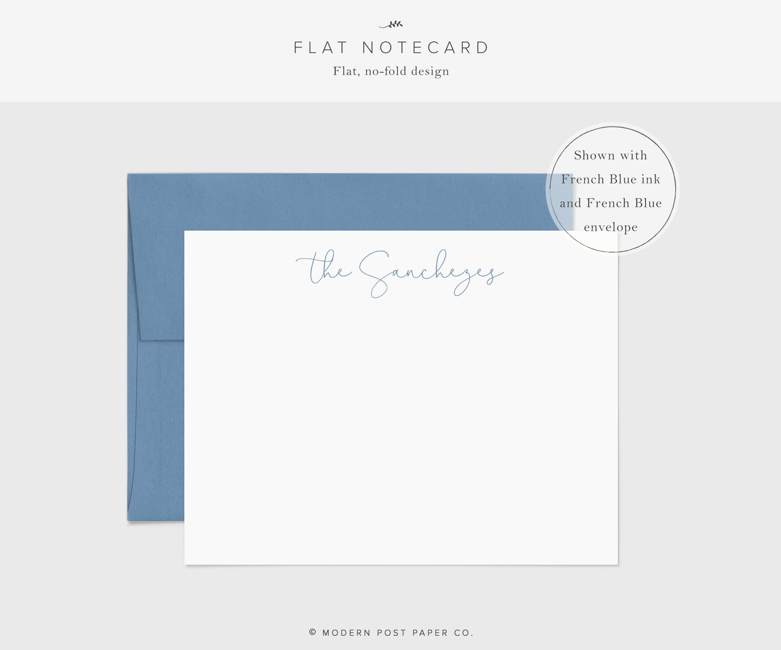 Personalized Stationery • Signature Script • Flat Note Cards and ...