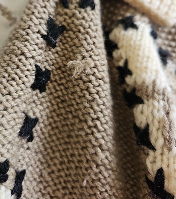 Vintage 100% Wool Turtleneck Sweater Womens Mediu… - image 10