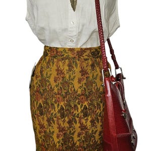Falda NWT Urban Outfitters Vintage 90s para mujer 9/10 Cottagecore con bolsillos estilo western imagen 1