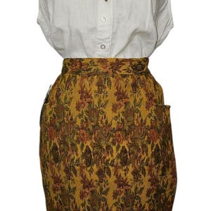 Falda NWT Urban Outfitters Vintage 90s para mujer 9/10 Cottagecore con bolsillos estilo western imagen 2