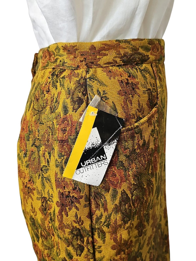 Falda NWT Urban Outfitters Vintage 90s para mujer 9/10 Cottagecore con bolsillos estilo western imagen 7
