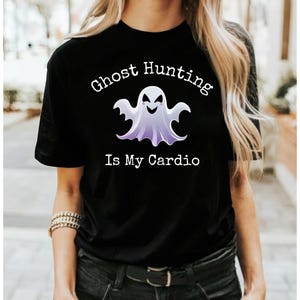 Ghost Hunting Unisex T-Shirt, Paranormal Investigator Tee, Funny Ghost Hunter Shirt, Spooky Occult Apparel, Supernatural Gift, Spirit