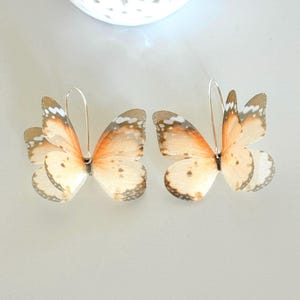 Butterfly Wings Earrings Lightweight 3D Realistic Butterfly Jewelry Fairycore Earrings  Nature Inspired Gift for Her Spring Summer Earring