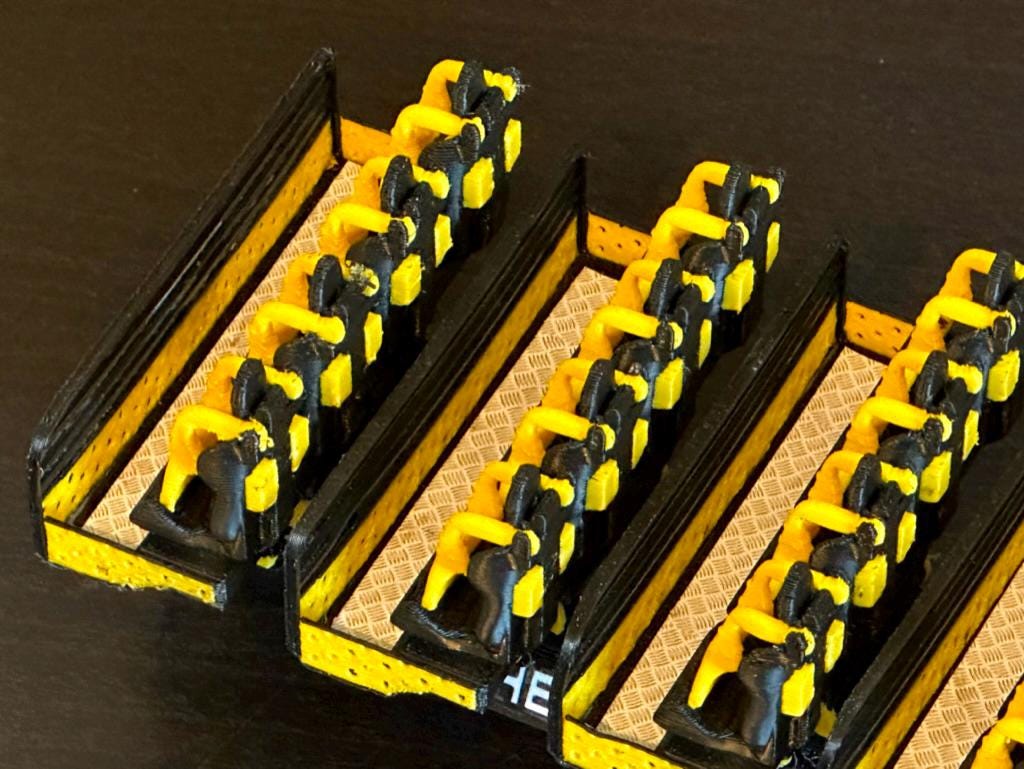Scale Model Coaster THE SMILER Scale Model Roller Coaster |made-to-order| Alton Towers - Etsy