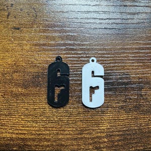 Rainbow Six Siege Keychain – Tactical FPS Gamer Accessory - Etsy