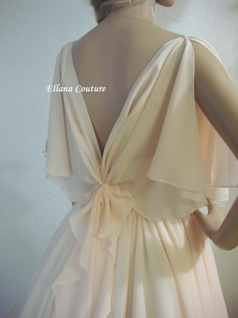 Retro Style Tea Length Wedding Dress. Ready to Ship Josephine