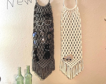 Eyeglass Wall Holder * Boho Wall Eyewear Display* Sunglass Wall Hanger