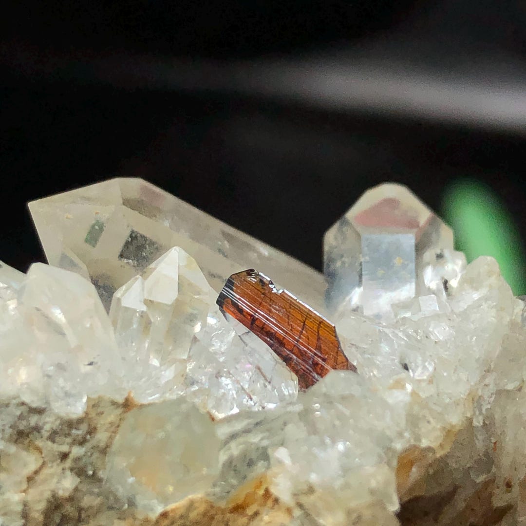 Brookite Crystals on Quartz Cluster 142.5g From Baluchistan Pakistan ...