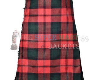 Handmade Kerr Tartan Kilt: Traditional Scottish Highland Dress