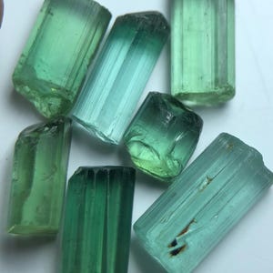 12.30  Ct Facet Rough Tourmaline Lot – Clean Clarity & Open Colours  | From Afghanistan.