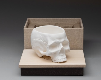 Transcendent Memento Mori Skull Cup 12oz