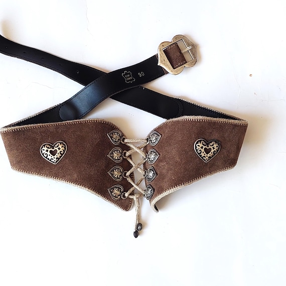 dirndl corset belt