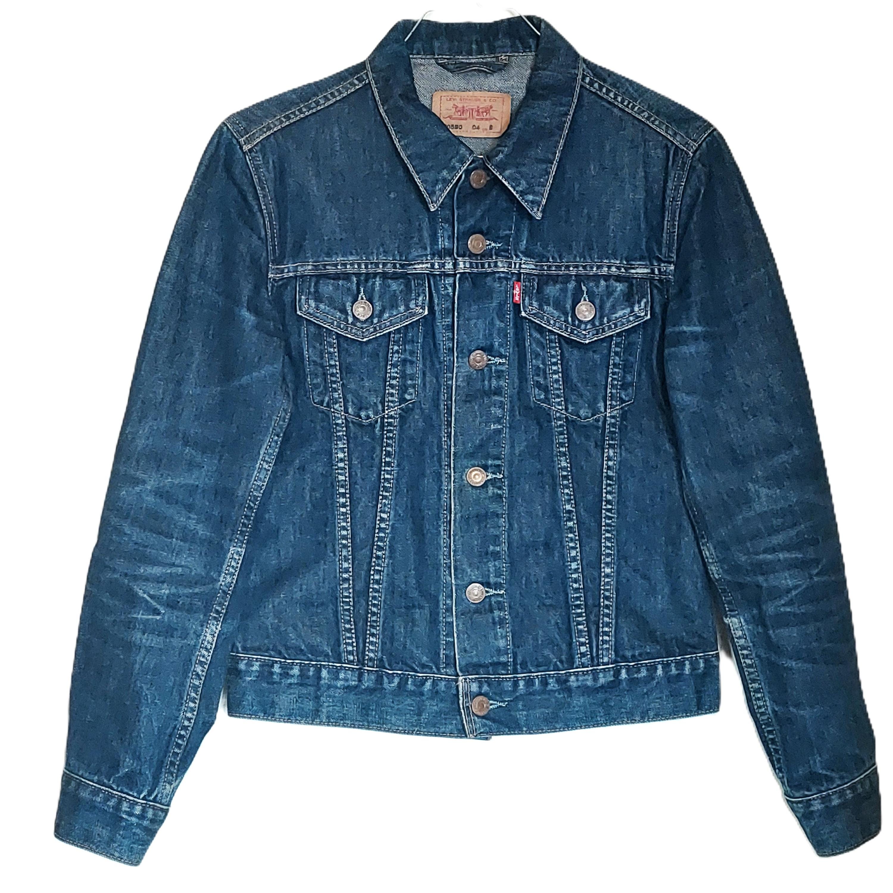 LEVI’S / 90's 70505 4th denim jacket Levi's Vintage 90'S Trucker Jacket Men's Medium 70505-0216 Blue