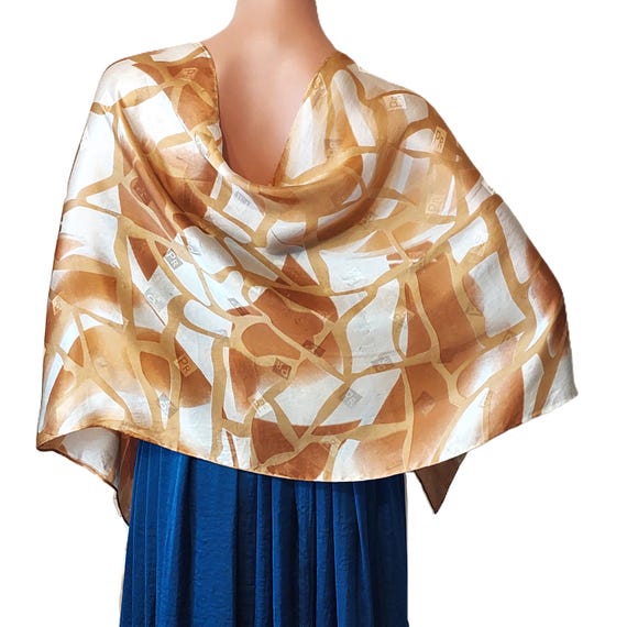 Vintage Prodige Paris Luxury Silk Scarf 66 display picture 3