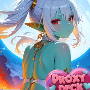 Pira / Carta proxy de TCG / Temática de duendes / Artefacto