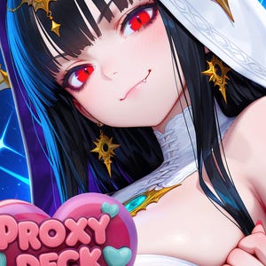 EnTu | TCG Proxy Card | Vampire Theme | Anime Waifu Custom Card