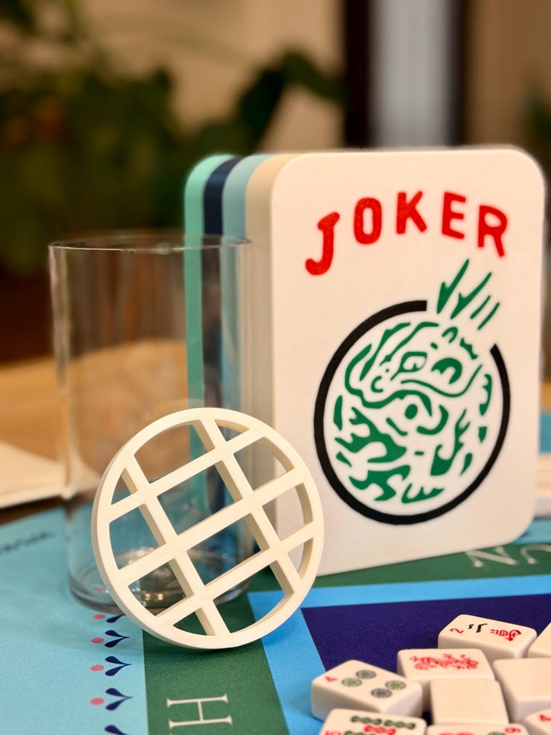 Mahjong Tile Decor | Custom Mahjong | 3D Printed Flower Vase - Etsy