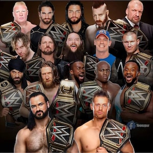 Caja para súper fanáticos de la WWE