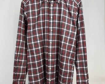 Eton Mens 40 15 3/4 Blue Multicolor Contemporary Long Sleeve Shirt (0513)
