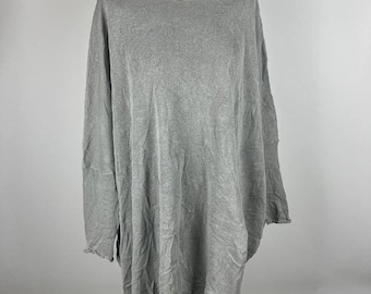 Rundholz Gray Tunic Sweaters Women's Oversized Knitted Size OS (0587)