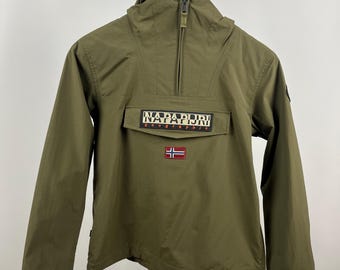 Napapijri Rainforest Summer kinderanorakjack kakigroen Maat: 12 jaar: 152 cm