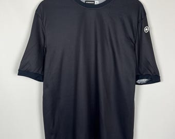 Assos Switzerland Trail SS Jersey T3 Black Series MTB Cycling Shirt Mens Size XL