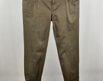 GUCCI 2011 Archival Khaki Skinny Pants - IT 40 / US 4 - Made in Italy