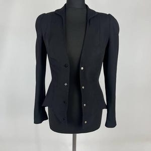 Women's Thierry Mugler Activ Made in Italy Vintage 80s Blazer Size