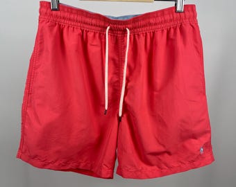Polo Ralph Lauren heren rode zwemshorts Trunks ponylogo maat L Large