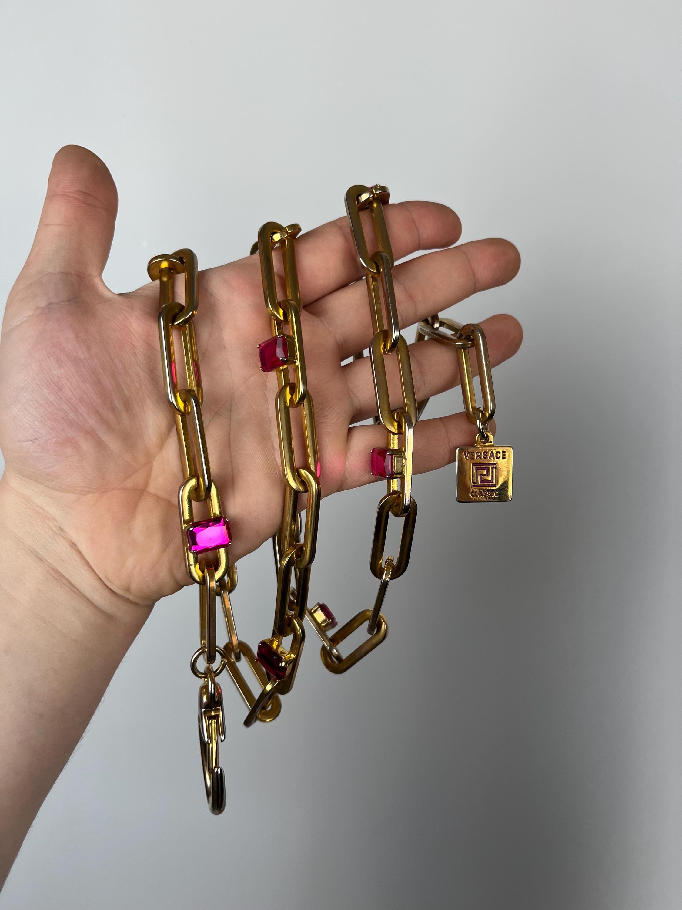 Versace Suspenders - Etsy Canada