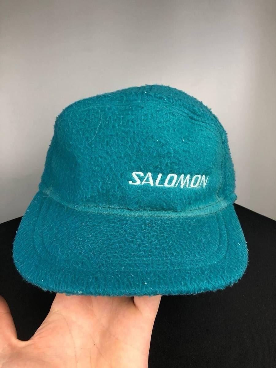 帽子 1990's salomon fleece cap Salomon Vintage Fleece Cap (0311) - Etsy