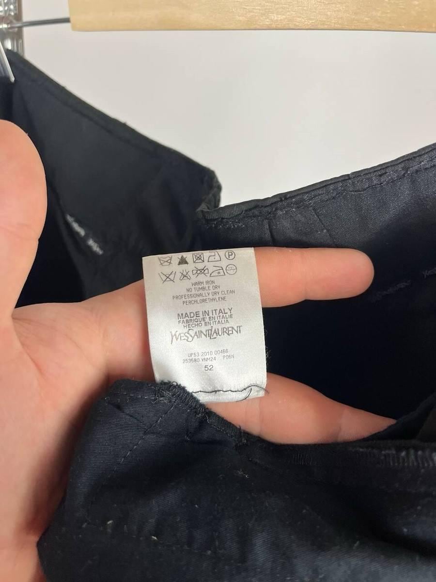 Vintage Yves Saint Laurent by Tom Ford Black Pants Size 52 (0514