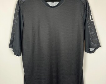 Assos Trail SS Jersey Black Raglan Sleeve MTB Cycling Bike Shirt Mens XL