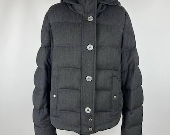 Parajumpers Women Wool & Down Grey Jacket Size XL