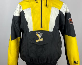 Vintage Starter NHL Pittsburgh Penguins Center Ice Anorak Gr. L
