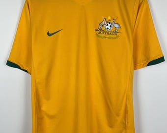 Nike Australien 2010 WM Heimtrikot Sphere Dry Größe M Fussballoos