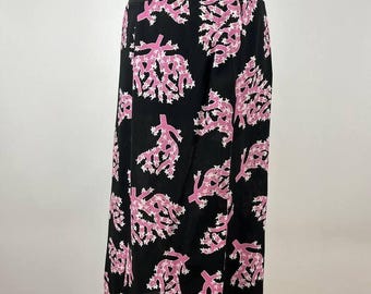 Marni Floral Print Viscose Skirt Size 42 (0299)