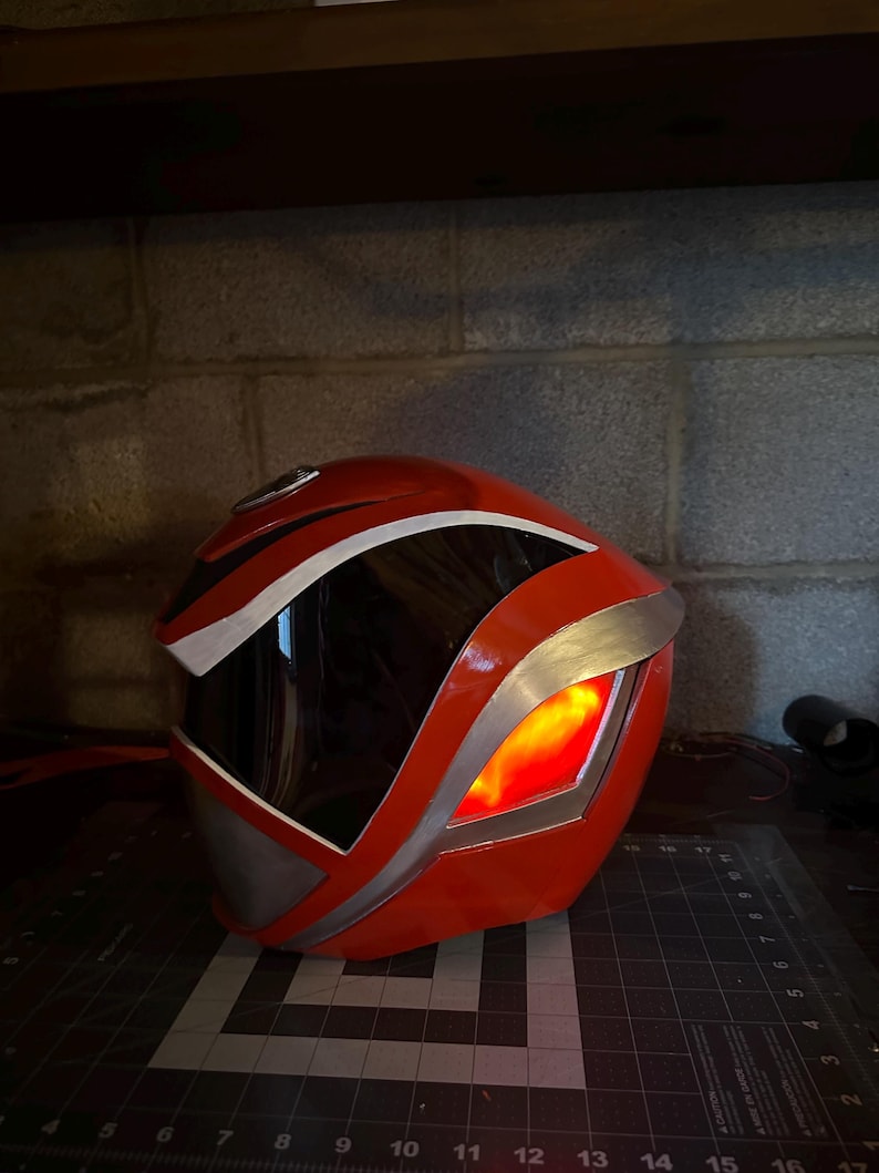 Red Ranger | Power Rangers SPD | Cosplay Helmet - Etsy