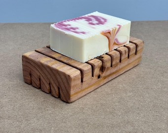 Wooden Soap Holder - soap holder vintage - soap holder kitchen - shower soap holder - bar soap decor - rustic wood decor - wooden soap tray