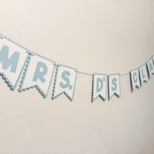 Personalized Classroom Garland – Custom Teacher Name Banner