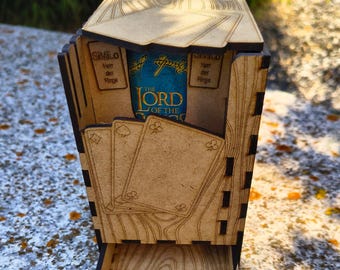 Card box/deck box for storing various card games / Living Card Games & Decks