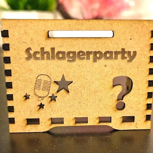 Digitaldateien für Hitster Einzelboxen / Big Box / Tokentruhen / Handyhalterung Gesamtset für Lasercut Bild 10