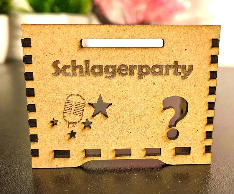 Digitaldateien für Hitster Einzelboxen / Big Box / Tokentruhen / Handyhalterung Gesamtset für Lasercut Bild 10